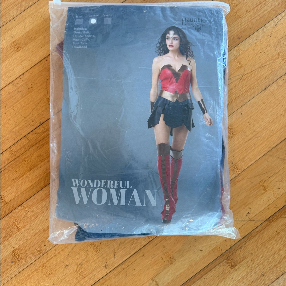 Red and Black Wonder Woman Costume